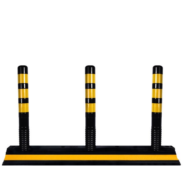 KAUÇUK TABANLI 3 DELİNATÖR 75 CM